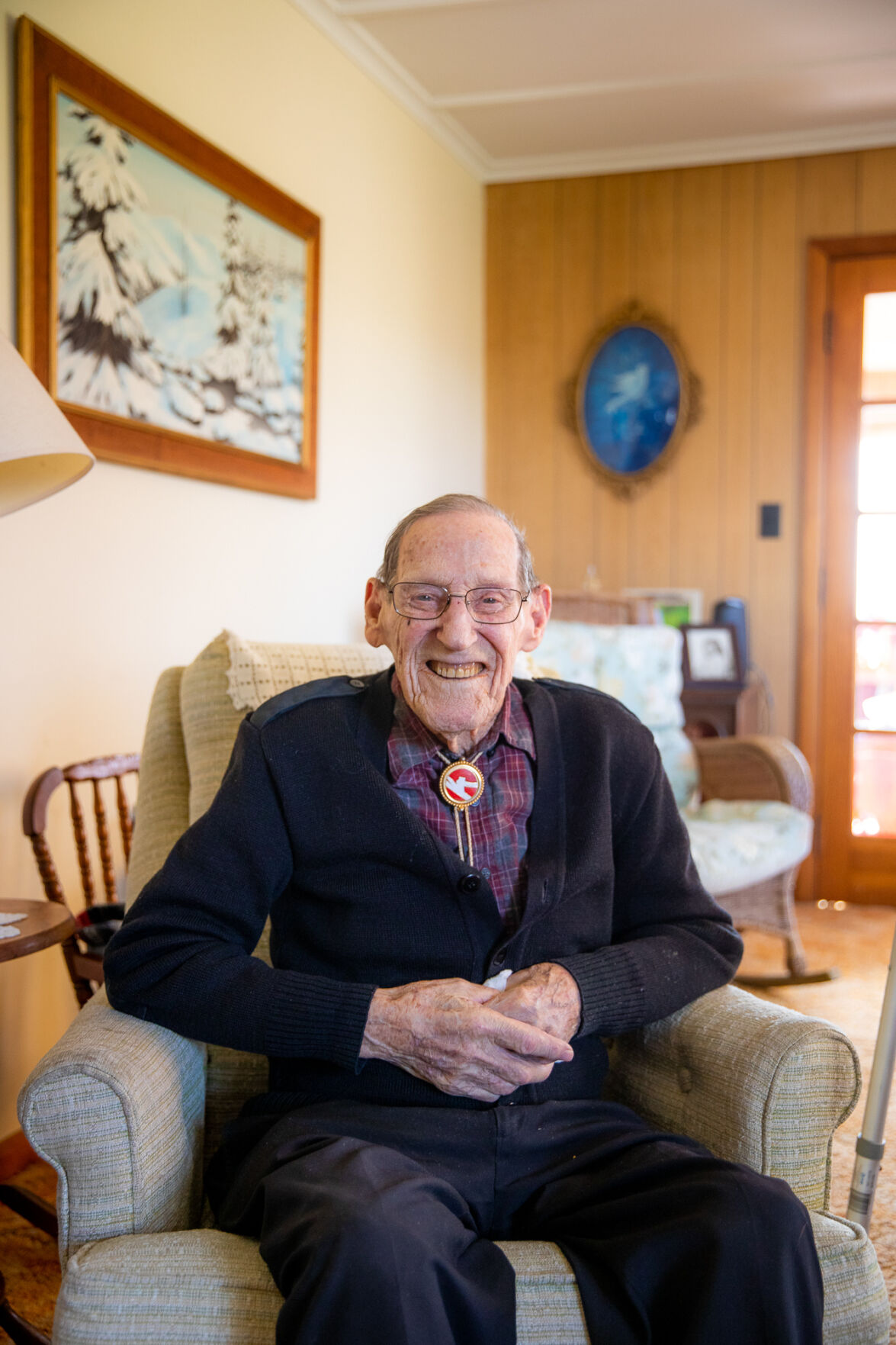 Chaumont centenarian and WWII veteran is a teacher for the ages